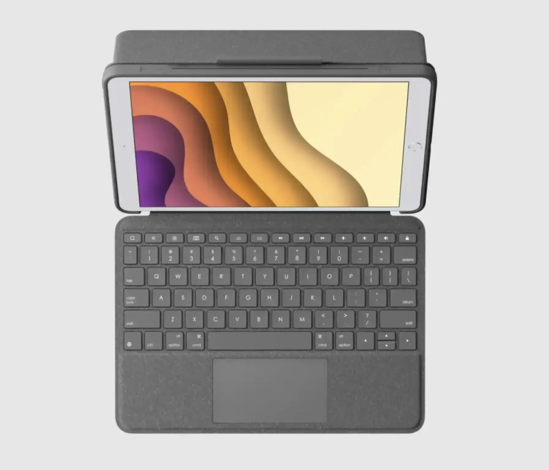 Logitech COMBO TOUCH backlit keyboard case with trackpad and Smart Connector for iPad Air 3 10.5" / IPad Pro 10.5" - Graphite (920-009610)